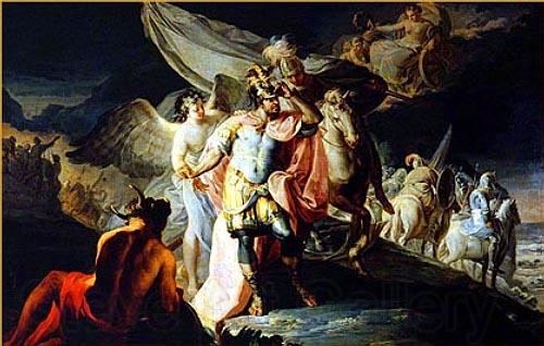 Francisco de Goya Anibal vencedor contempla Italia desde los Alpes France oil painting art